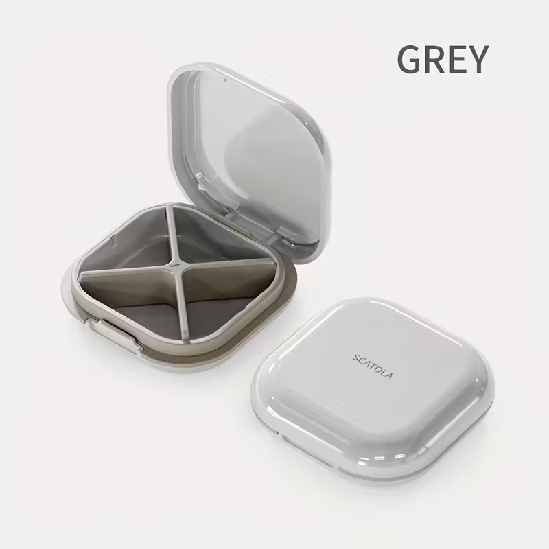 Compact Travel Pill Organizer