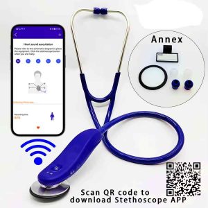 New APP Medical Bluetooth Digital Stethoscope Wireless Intelligent Stethoscope Estetoscopio