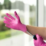 Endeavor 4.0 Deep Pink Powder-Free Nitrile Gloves S/M/L - 100 pcs