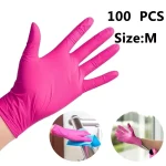 Endeavor 4.0 Deep Pink Powder-Free Nitrile Gloves S/M/L - 100 pcs