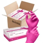 Endeavor 4.0 Deep Pink Powder-Free Nitrile Gloves S/M/L - 100 pcs