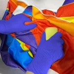 Starry Purple Disposable Nitrile Gloves (Powder-Free, Latex-Free) S/M/L 100 PCS