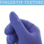 Starry Purple Disposable Nitrile Gloves (Powder-Free, Latex-Free) S/M/L 100 PCS