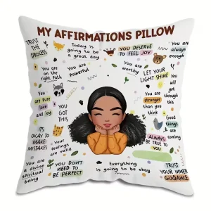 Inspiration Daily Affirmation Pillowcase