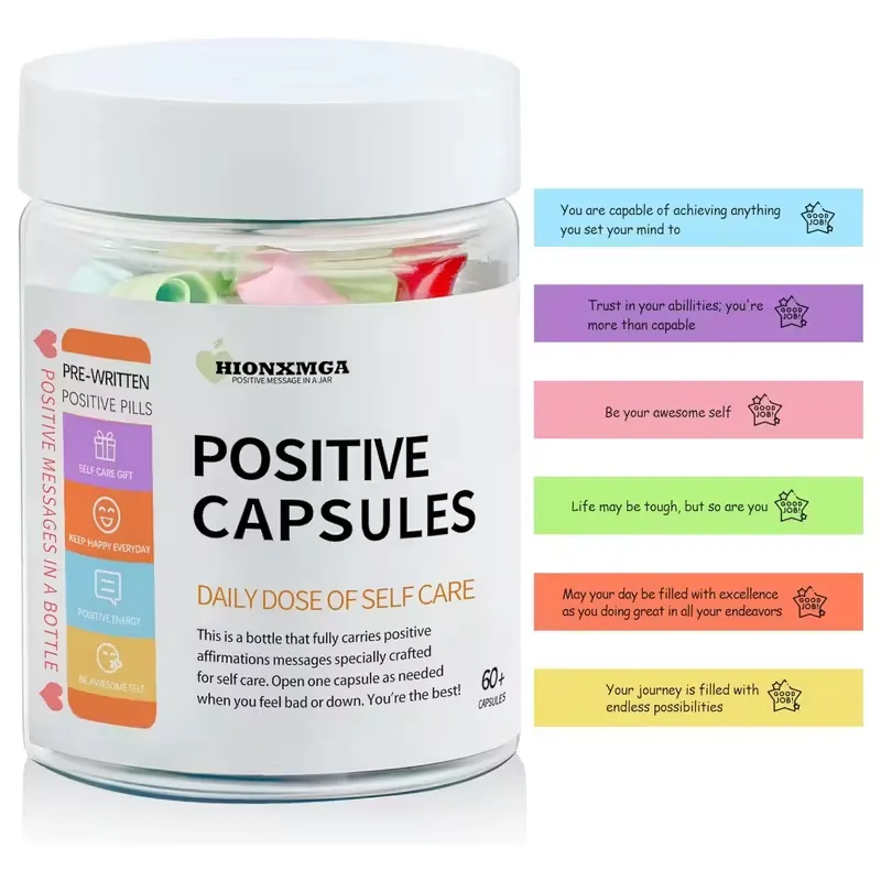 60 Days of Positivity – Affirmation Messages in a Bottle