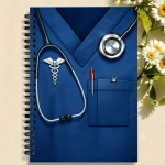 A5 lined Spiral Notebook – Blue Doctor Design