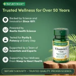Nature’s Bounty Vitamin C + Zink – Schnell lösliche Tabletten, 60 Stück
