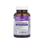 New Chapter, Fermentierter Vitamin-B-Komplex, 60 vegane Tabletten