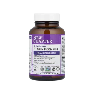 New Chapter, Fermented Vitamin B Complex, 60 Vegan Tablets
