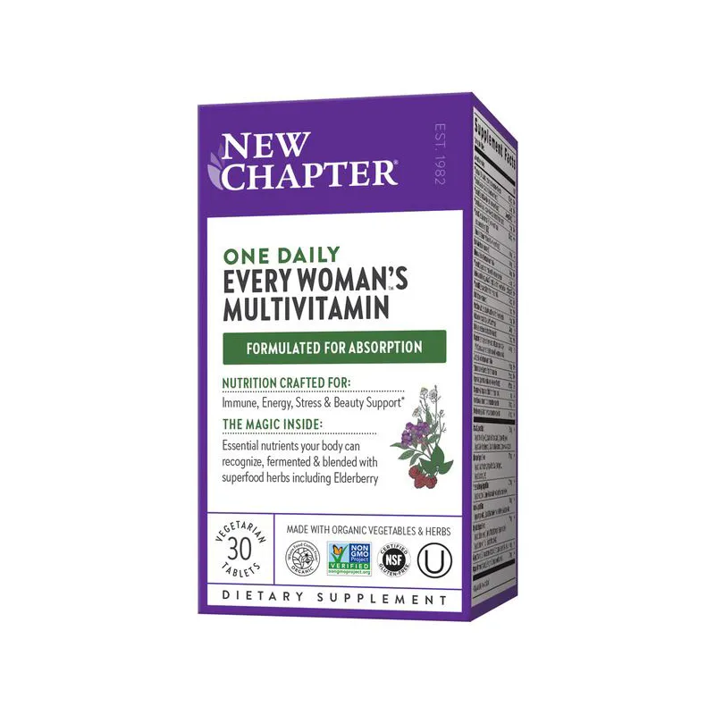 New Chapter Every Woman’s One Daily Multivitamin – 30 Tabletten