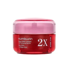 Numbuzin Nr. 2 – Rose PDRN Collagen 2X Serum für pralle Haut, 30 ml