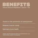 SWISSE ULTIBOOST Magnesium, Calcium + D3