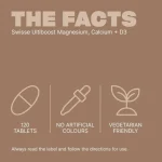 SWISSE ULTIBOOST Magnesium, Calcium + D3